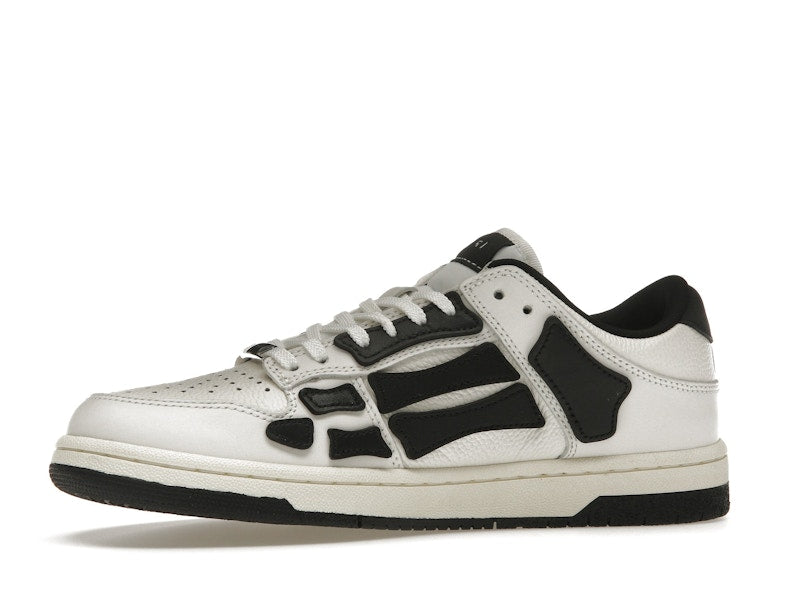 AMIRI Skel Top Low White Black White