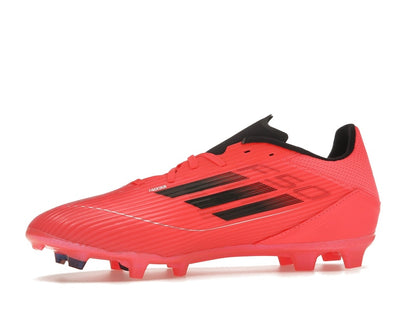 adidas F50 League Firm/Multi-Ground Turbo Aurora Black Platinum Metallic