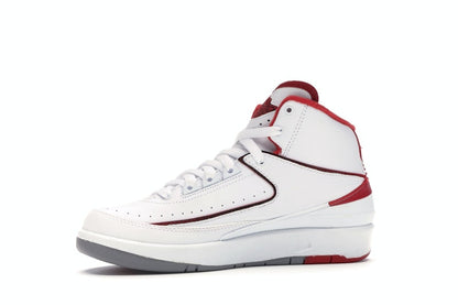 Jordan 2 Retro White Red (2014) (GS)
