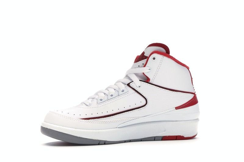 Jordan 2 Retro White Red (2014) (GS)