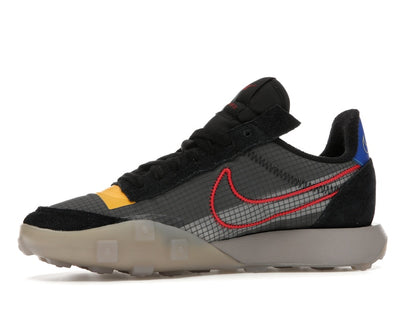 Nike Waffle Racer 2X Black Solar Flare University Red (Women's)