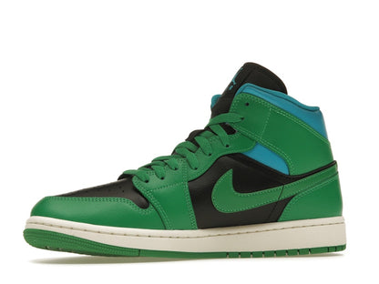 Jordan 1 Mid Lucky Green Aquatone (Women's)