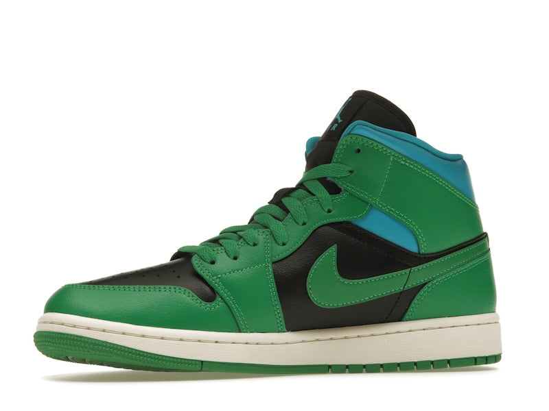Jordan 1 Mid Lucky Green Aquatone (Women's)