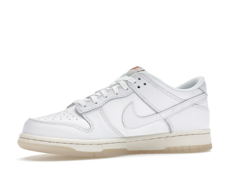 Nike Dunk Low SE Rainbow Lace Swoosh White (GS)