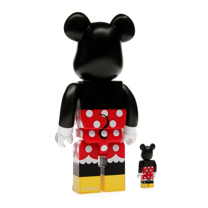 Bearbrick x Disney Minnie Mouse 100% & 400% Set