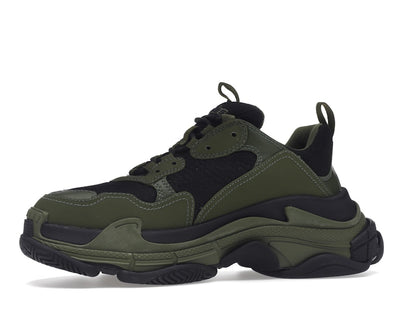 Balenciaga Triple S Dark Green Black
