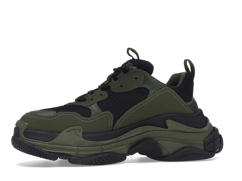 Balenciaga Triple S Dark Green Black
