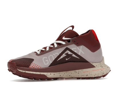 Nike React Pegasus Trail 4 Gore-Tex Diffused Taupe Dark Pony Sail Picante Red (Women's)