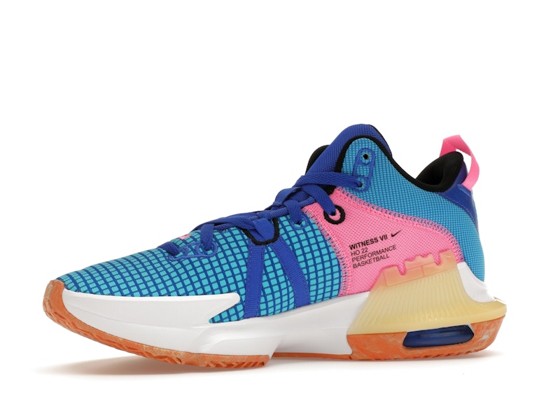 Nike LeBron Witness 7 Hyper Royal Blue Lightning White Black