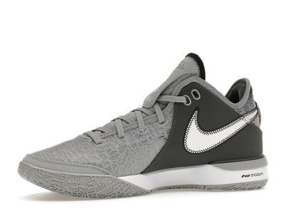 Nike Zoom LeBron NXXT Gen Wolf Grey Metallic Gold