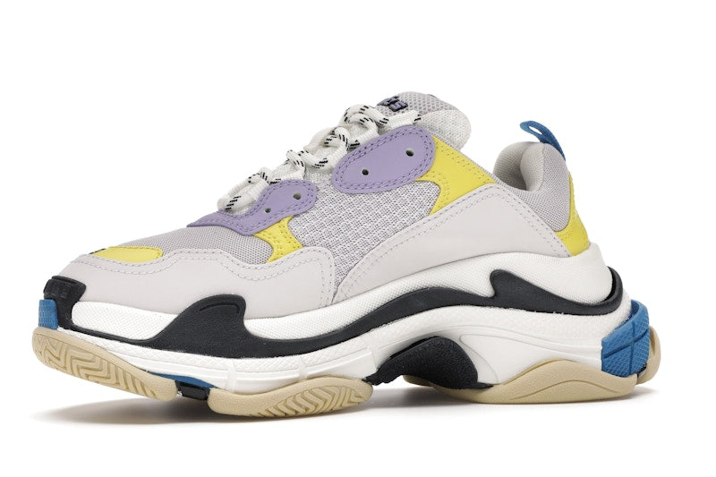 Balenciaga Triple S Purple Yellow Blue (Women's)
