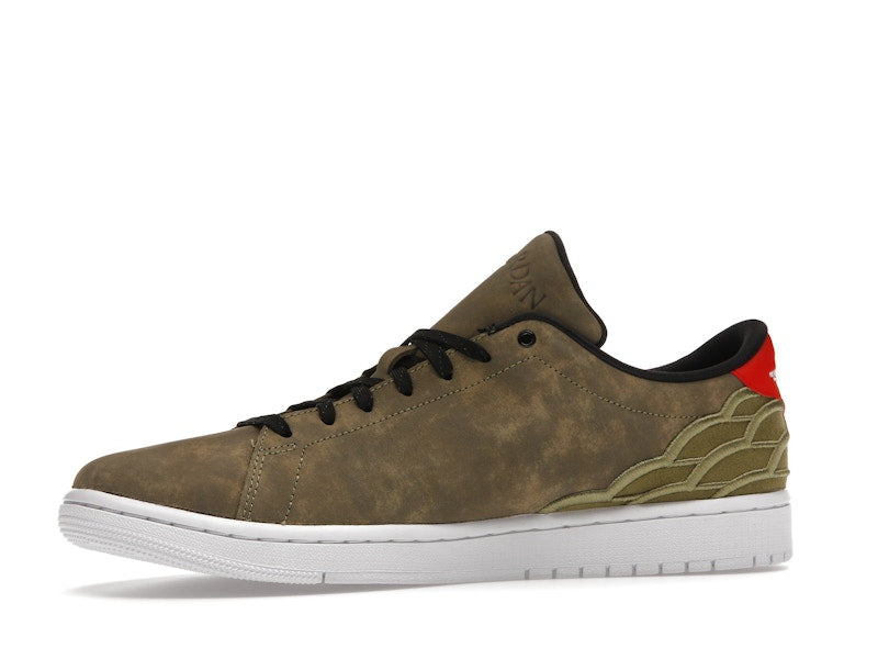 Jordan 1 Centre Court Oil Green