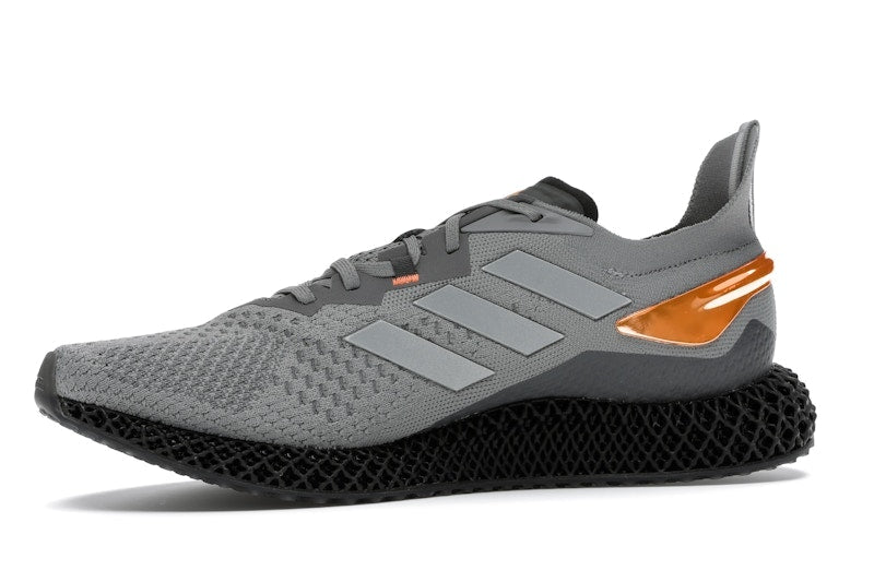 adidas X9000 4D Grey Three Signal Orange