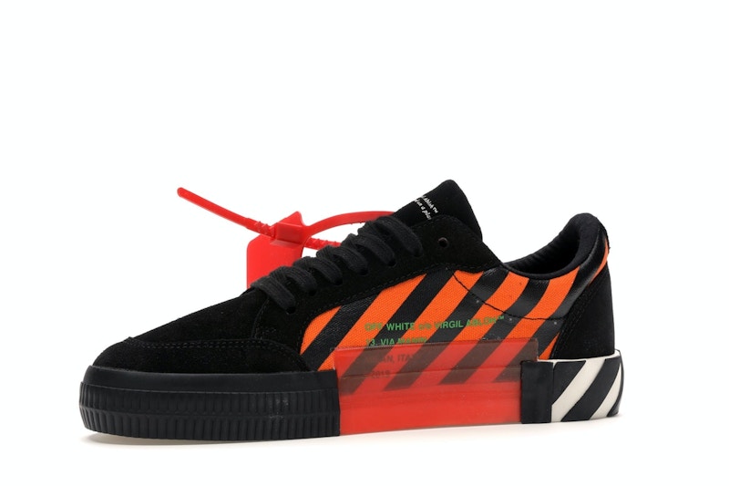 Off-White Low Vulc Black Orange