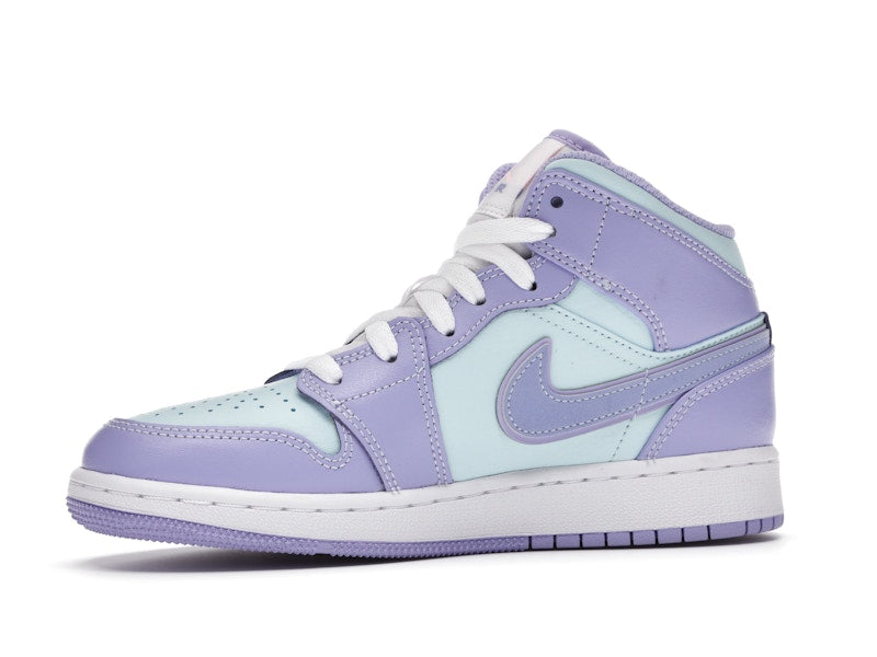 Jordan 1 Mid Purple Aqua (GS)
