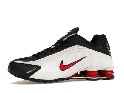 Nike Shox R4 Platinum Tint University Red Black