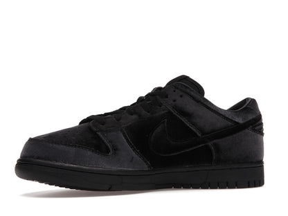 Nike Dunk Low Dover Street Market Triple Black Velvet