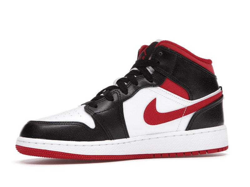 Jordan 1 Mid Gym Red Black White (GS)