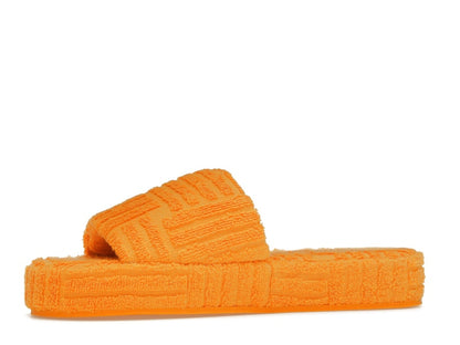 Bottega Veneta Resort Sponge Slide Tangerine