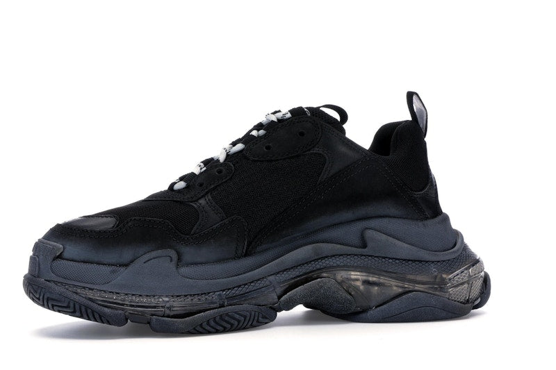 Balenciaga Triple S Clear Sole Black