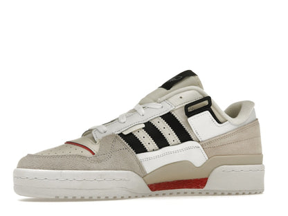 adidas Forum Exhibit Low White Vivid Red