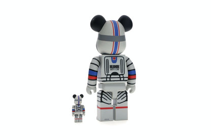 Bearbrick x Billionaire Boys Club x Mickey Mouse Astronaut 100% & 400% Set Multicolor
