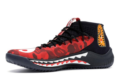 adidas Dame 4 A Bathing Ape Red