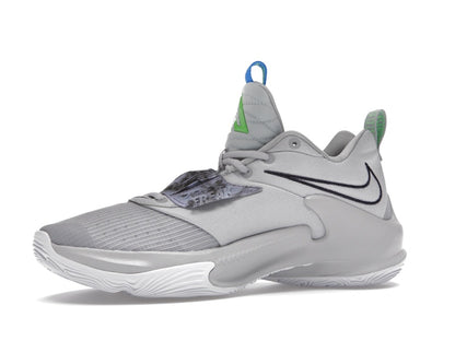 Nike Zoom Freak 3 NBA 75th Anniversary Grey Marble Lime