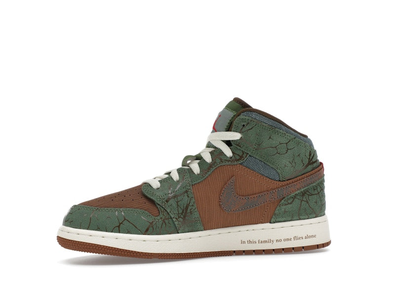 Jordan 1 Mid Treeline (GS)