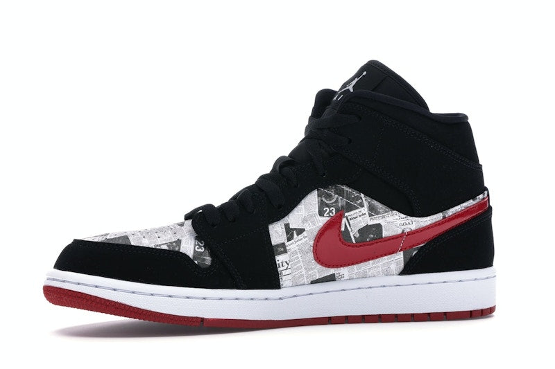 Jordan 1 Mid Newspaper Air Times