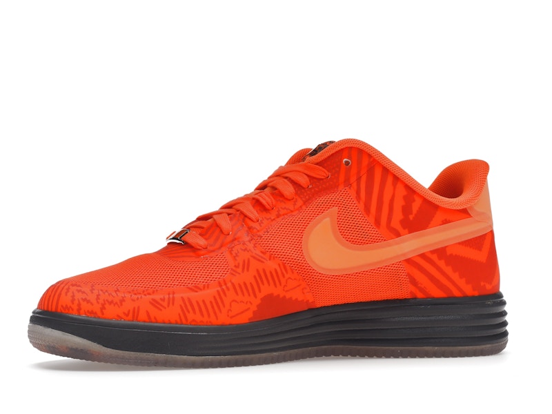Nike Lunar Force 1 Fuse Bhm Sneaker Orange/Brown