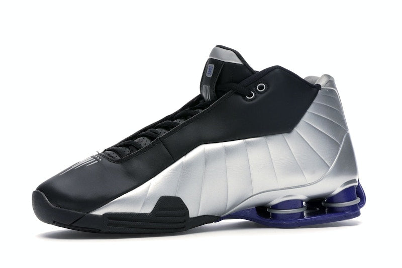 Nike Shox BB4 Black Silver Lapis