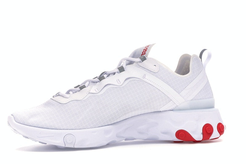 Nike React Element 55 White Red