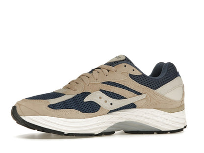 Saucony ProGrid Omni 9 Premium Beige Navy Blue