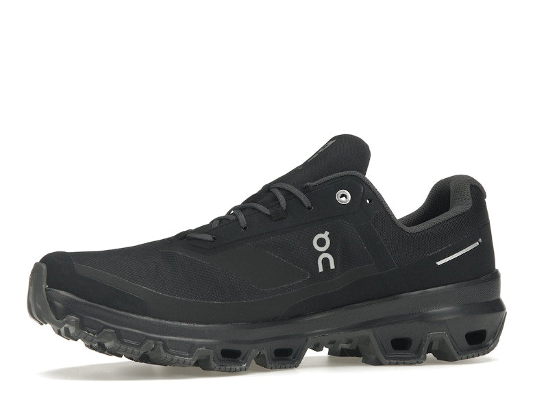 On Running Cloudventure Waterproof Black