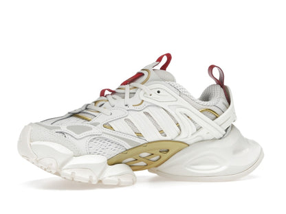 adidas XLG Runner Deluxe Off White Gold Metallic Red