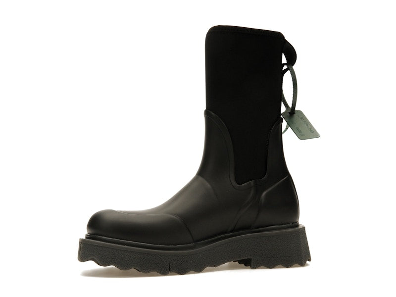 OFF-WHITE For Rainy Days Rain Boot Black (Women's)
