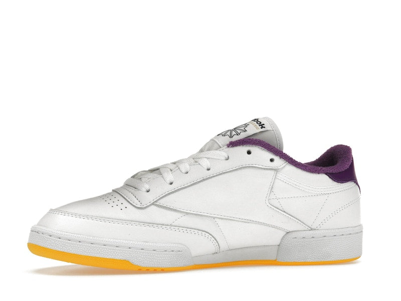 Reebok Club C 85 Eric Emanuel White Purple Yellow