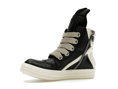 Rick Owens GeoBasket Oversized Eylet Black Milk
