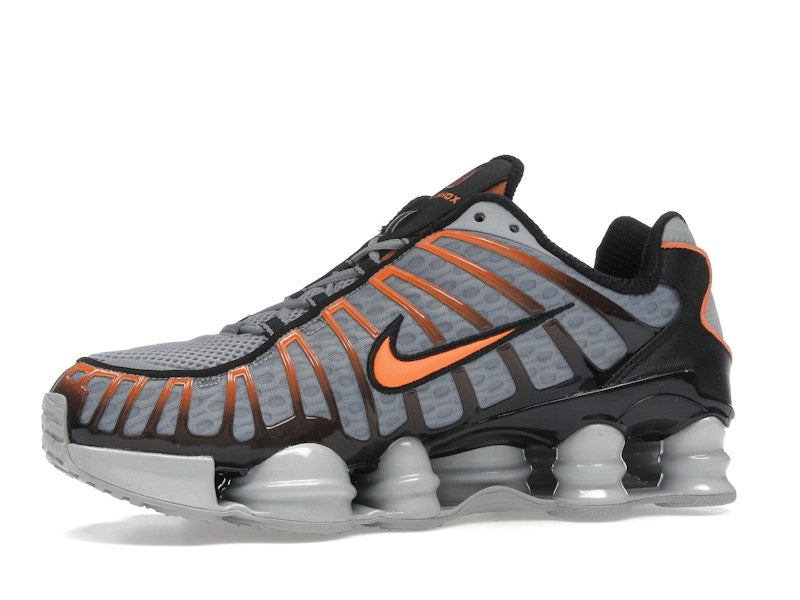 Nike Shox TL Light Smoke Grey Black Bright Mandarin