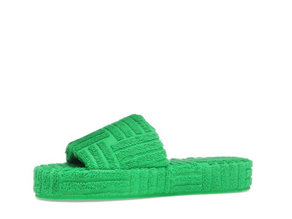Bottega Veneta Resort Sponge Slide Grass (Womens)