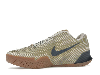 Nike Court Vapor 11 HC Premium Sanddrift Thunder Blue Gum Medium Brown Metallic Gold