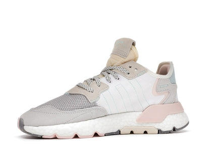 adidas Nite Jogger White Mint Pink (Women's)