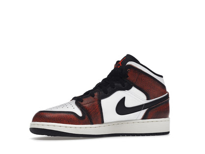 Jordan 1 Mid Wear-Away Chicago (GS)