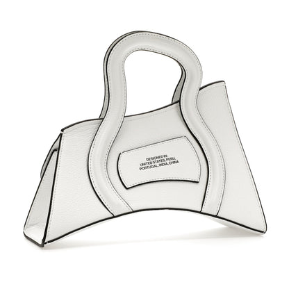 MSCHF Global Supply Chain Telephone Handbag White