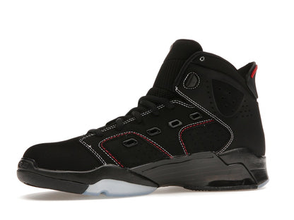 Jordan 6-17-23 Black White Red Contrast Stitching