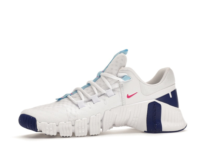 Nike Free Metcon 5 White Aquarius Blue