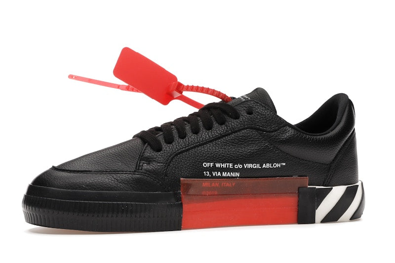 OFF-WHITE Vulc Low Black White SS20
