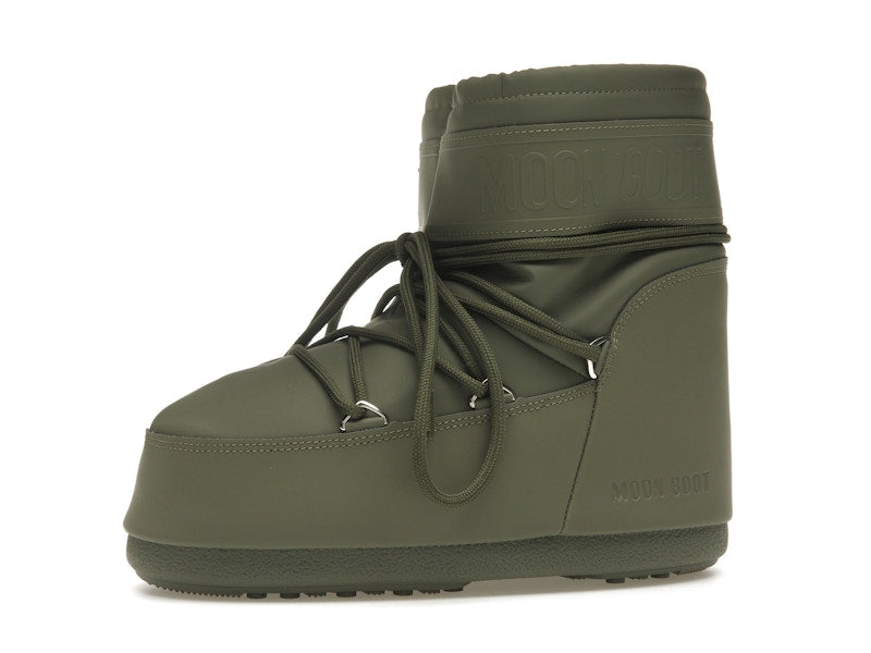 Moon Boot Icon Rubber Low Boot Khaki