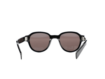 Saint Laurent Round-Frame Acetate Sunglasses Black/Black/Black (SL546-30013743-001)
